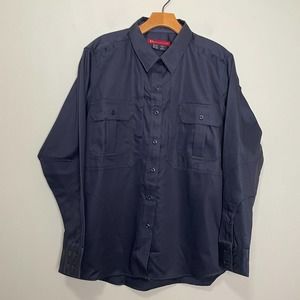 5.11 Response Series EMT Emergency Responder Button Down Shirt Blue XL